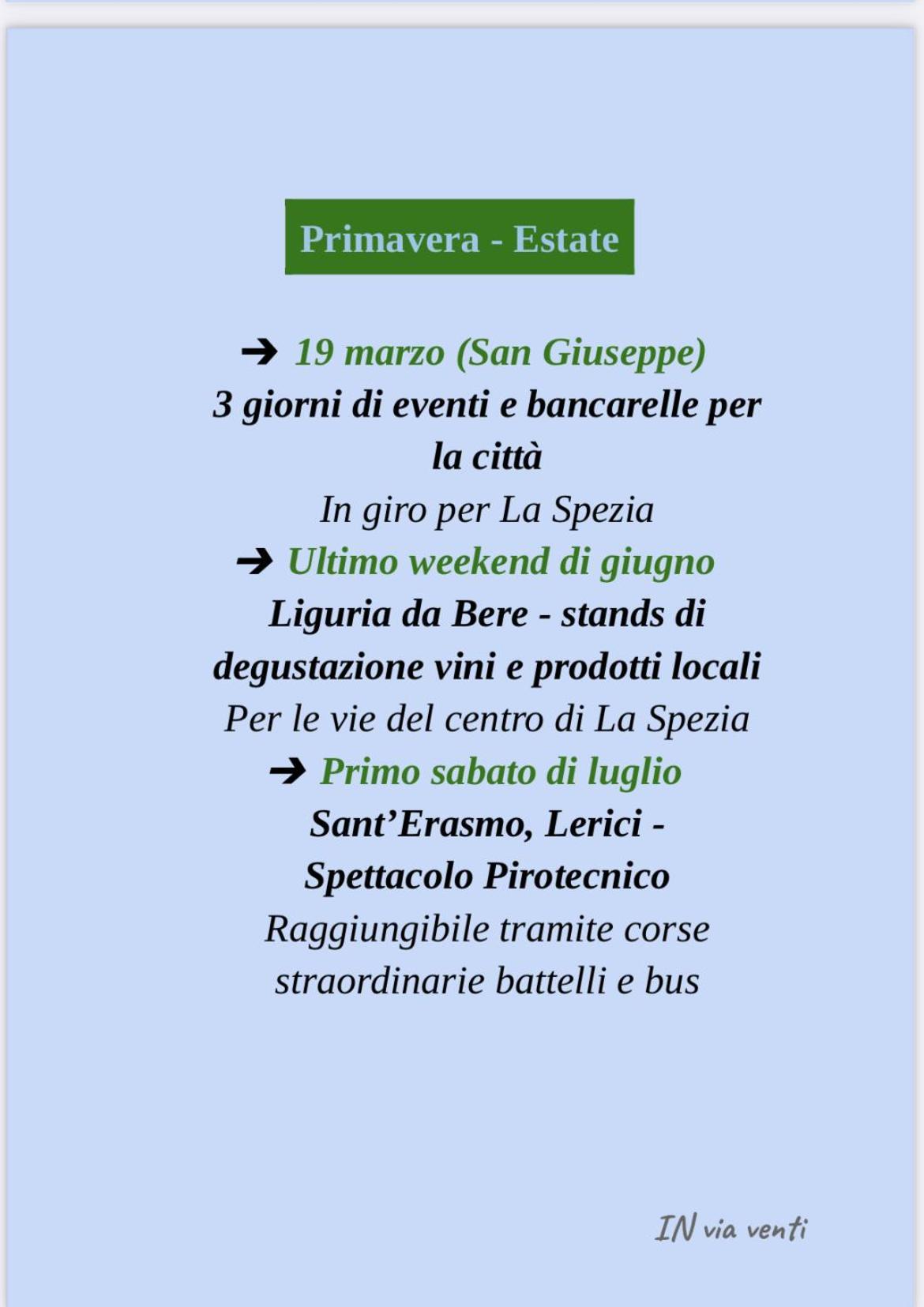 Appartamento IN via venti La Spezia Esterno foto